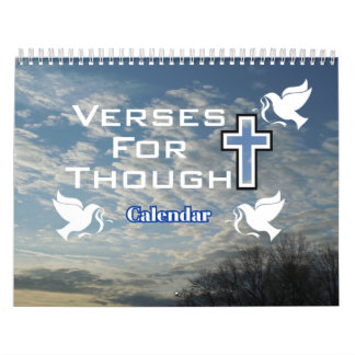 Verses voor denkbare KJV bijbelkalender Kalender