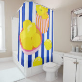 versheid van citroenen douchegordijn (In situ)