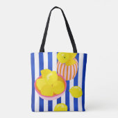 versheid van citroenen tote bag (Achterkant)