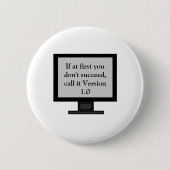 Versie 1.0 Button (Voorkant)