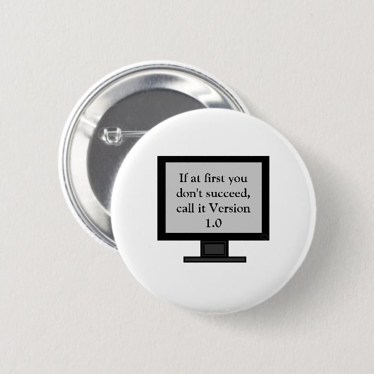 Versie 1.0 Button (Voorkant /achterkant)