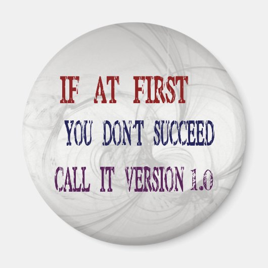 Versie 1.0 magneet (Voorkant)