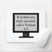 Versie 1.0 Mousepad Muismat (Met muis)