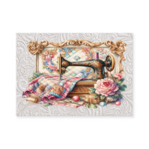 Versie #2 Elegante naaister naaien