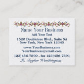 Versie 2 Mode / Optisch / Loopbaan Coach - SRF Visitekaartje (Achterkant)