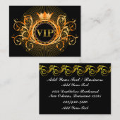 Versie 2 VIP Visitekaartje / Pass / Uitnodiging (Voorkant / Achterkant)