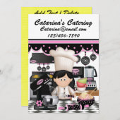 Versie 3 Culinair Recept Kaarten / Uitnodiging - S (Voorkant / Achterkant)