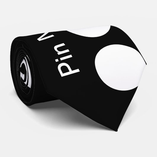 versie 3 van het Pin Museum Stropdas (Opgerold)