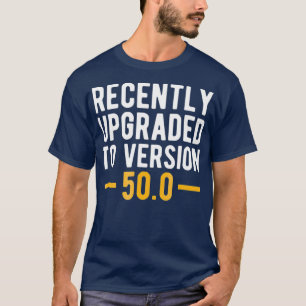 Versie 500 50ste verjaardag cadeau 50 jaar oud t-shirt