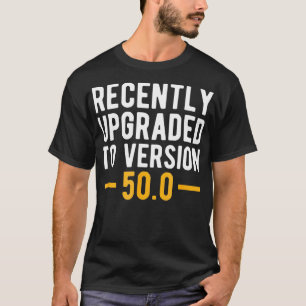 Versie 500 50ste verjaardagscadeau 50 jaar oude ge t-shirt