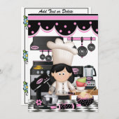 Versie 7 Culinair Recept Kaarten / Uitnodiging - S (Voorkant / Achterkant)