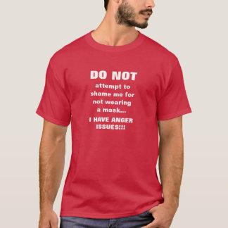 Versie Geen maskers voor vrienden - Mannen T-shirt