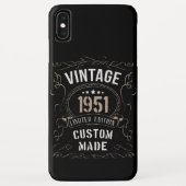 versie van 1951, beperkt, aangepaste editie Case-Mate iPhone case (Achterkant)