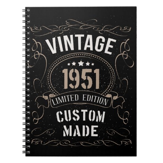 versie van 1951, beperkt, aangepaste editie notitieboek (Voorkant)