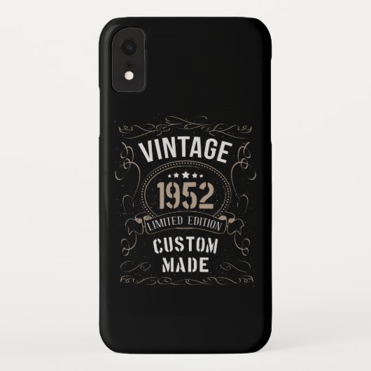 versie van 1952, beperkt, aangepaste editie Case-Mate iPhone case (Achterkant)