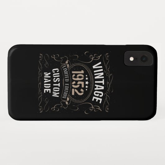 versie van 1952, beperkt, aangepaste editie Case-Mate iPhone case (Achterkant (horizontaal))