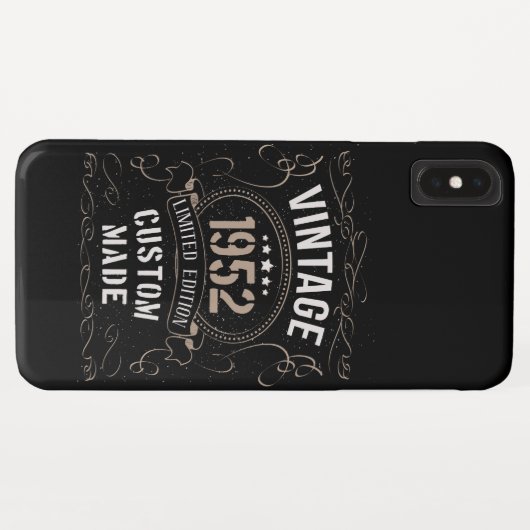  versie van 1952, beperkt, aangepaste editie Case-Mate iPhone case (Achterkant (horizontaal))