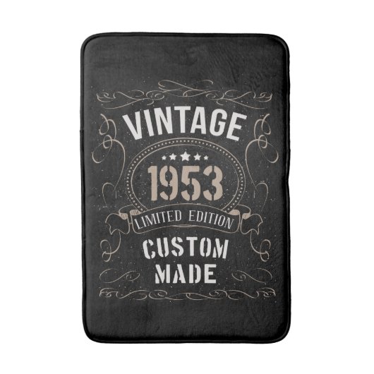  versie van 1953 - Limited Edition - Aangepast gem Badmat (Voorkant Verticaal)