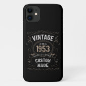  versie van 1953 - Limited Edition - Aangepast gem Case-Mate iPhone Case (Achterkant)