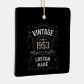  versie van 1953 - Limited Edition - Aangepast gem Keramisch Ornament (Rechts)