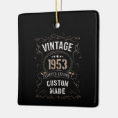  versie van 1953 - Limited Edition - Aangepast gem Keramisch Ornament (Links)