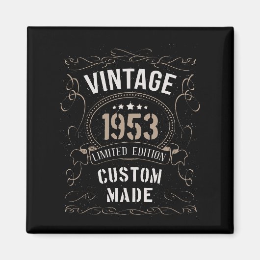  versie van 1953 - Limited Edition - Aangepast gem Magneet (Voorkant)