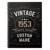 versie van 1953 - Limited Edition - Aangepast gem Notitieboek (Voorkant)