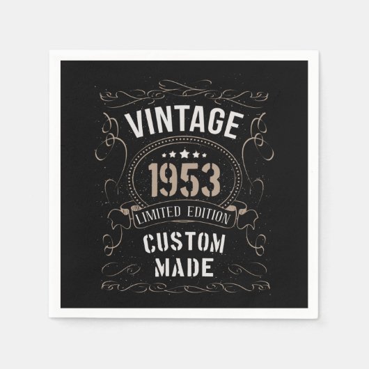  versie van 1953 - Limited Edition - Aangepast gem Servet (Voorkant)