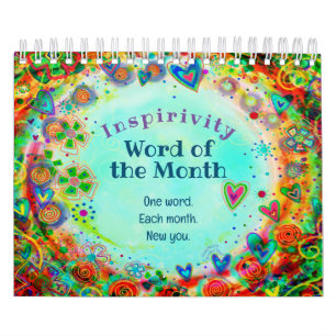 (versie van 2022) Small Inspiron One WORD Calendar Kalender
