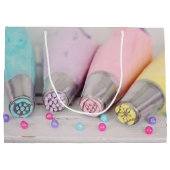 Versiemiddelen voor pasta's, gekleurd groot cadeauzakje (Achterkant)