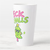 versier de hal latte mok (Voorkant)