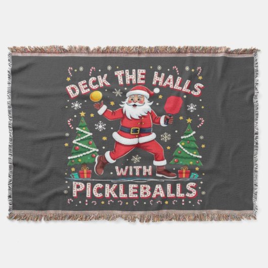 Versier de hal met pickleballs  deken (Voorkant)