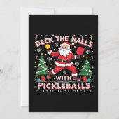 Versier de hal met pickleballs save the date (Voorkant)