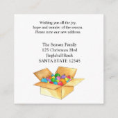 Versier de hal, we hebben onze ballen verhuisd! informatiekaartje (Achterkant)