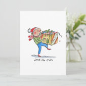 Versier de hallen kaart (Staand voorkant)