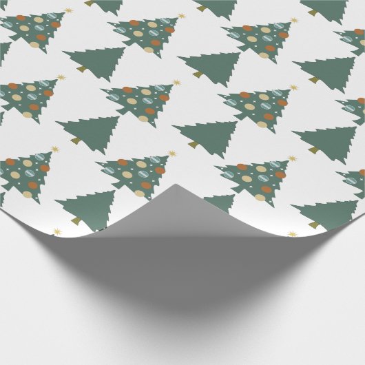 Versier de kerstboom cadeaupapier (Hoek)