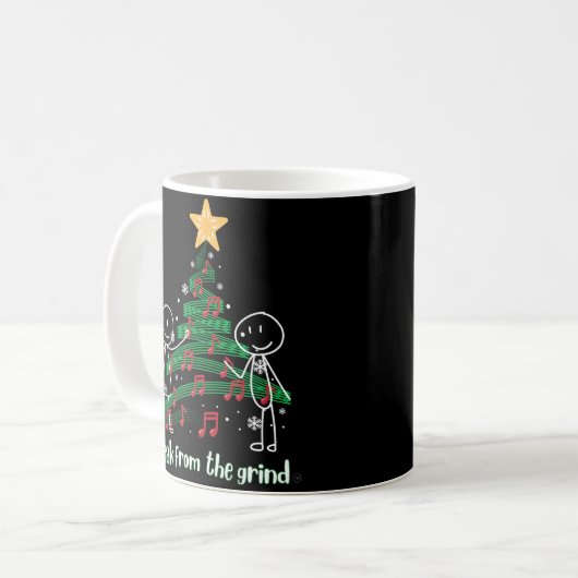 Versier de Xmas Tree BFTG Coffee Mok (Voorkant links)