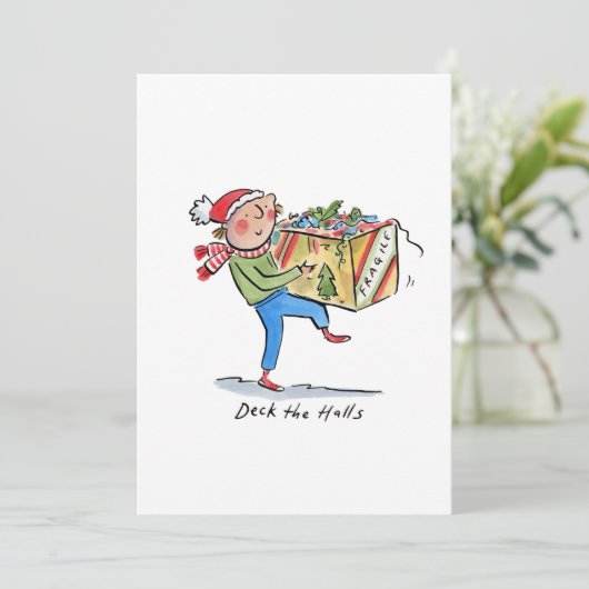 Versier de zalen kaart (Staand voorkant)