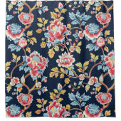 Versier je badkamer met een bloemmotief douchegordijn (Voorkant)