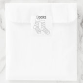 Versier je eigen Sokken Stickers (Tas)