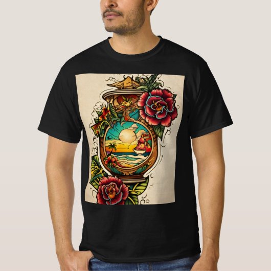 "Versier uw stijl met de charme van de Natuur: fal T-shirt (Voorkant)