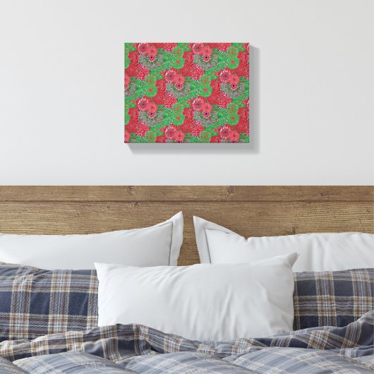 Versierd Canvas Afdruk (Insitu (Slaapkamer))
