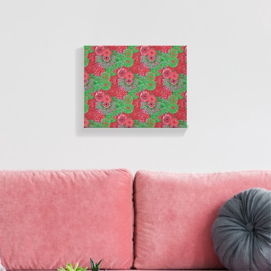 Versierd Canvas Afdruk (Insitu (Woonkamer))