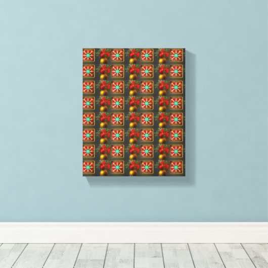 Versierd Canvas Afdruk (Insitu (Houten vloer))