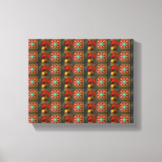 Versierd Canvas Afdruk (Voorkant)
