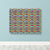 Versierd Canvas Afdruk (Insitu (Houten vloer))