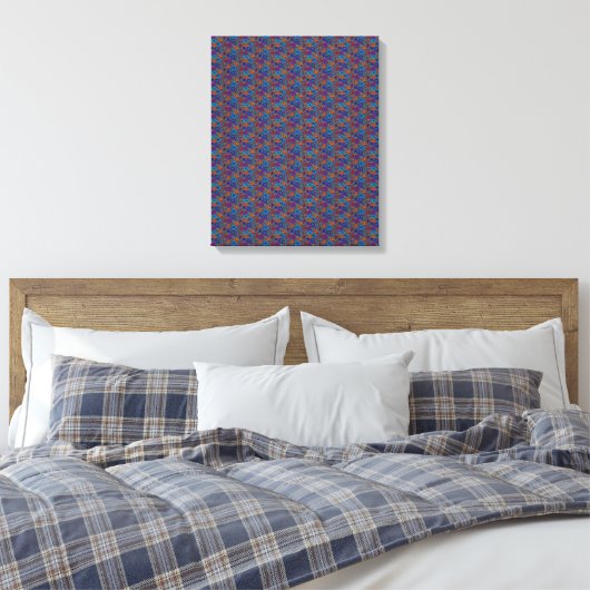 Versierd Canvas Afdruk (Insitu (Slaapkamer))