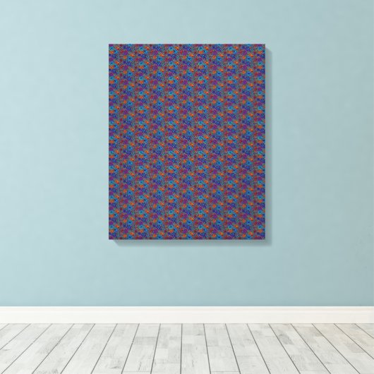 Versierd Canvas Afdruk (Insitu (Houten vloer))