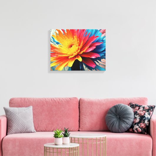 Versierd Canvas Afdruk (Insitu (Woonkamer))
