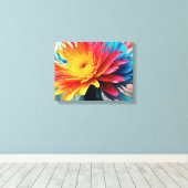 Versierd Canvas Afdruk (Insitu (Houten vloer))